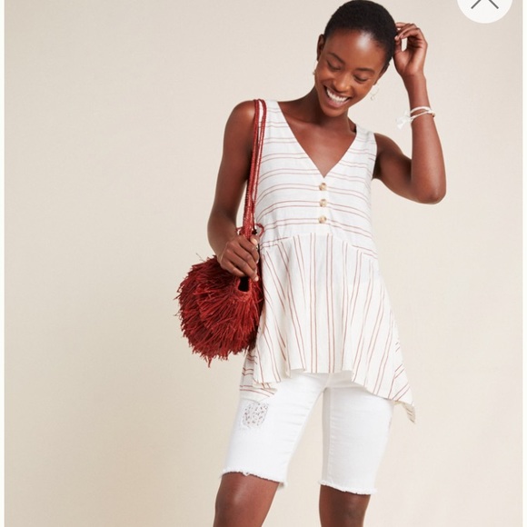 Anthropologie Tops - Anthro Maeve Alayne Tunic Tank 1X Anthropologie Tops - Anthro Maeve Alayne Tunic Tank 1X